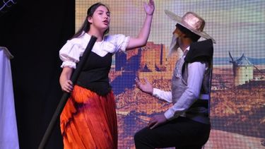 El Quijote se lució en el Verbo