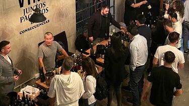 El evento se realizó en La Vinería Winebar.&nbsp;