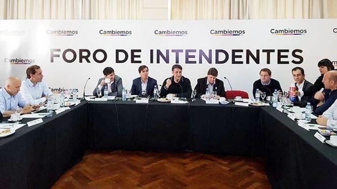 SIN PRIMARIAS. El proyecto nació en el Foro de Cambiemos. .