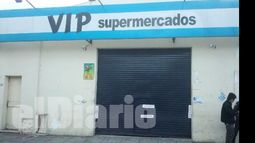 Clausuran supermercado