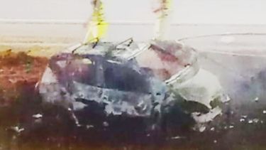 AUTO QUEMADO. Se desconocen las causas que originaron el siniestro.&nbsp;
