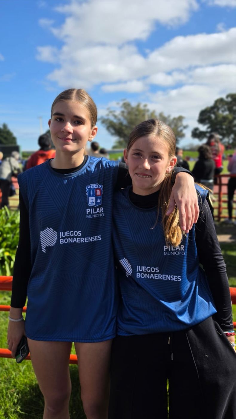 ATLETISMO. Matilda Beunza y Guillermina Daruozi.