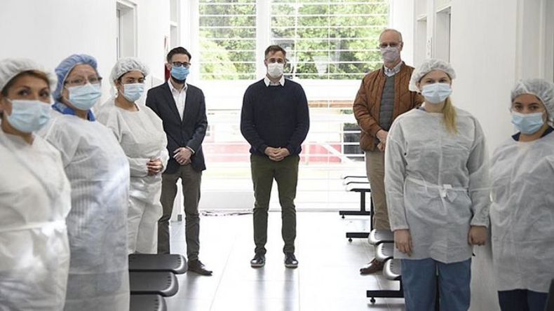 SALUD. En El Manantial, Achával inauguró la cuarta sala en menos de dos semanas..