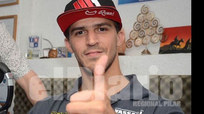 Siempre bien predispuesto, Matías Rossi mantuvo un mano a mano con El Diario..