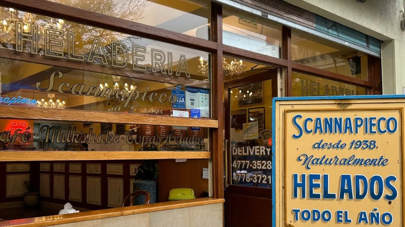 El sabor estrella de Scannapieco es el dulce de leche granizado. (Scannapieco)..png
