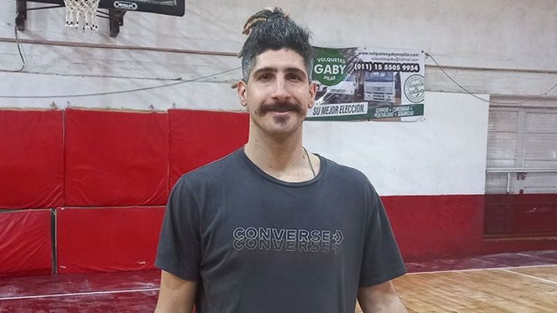 REFUERZO. Pablo Bruna llegó al Rancho..