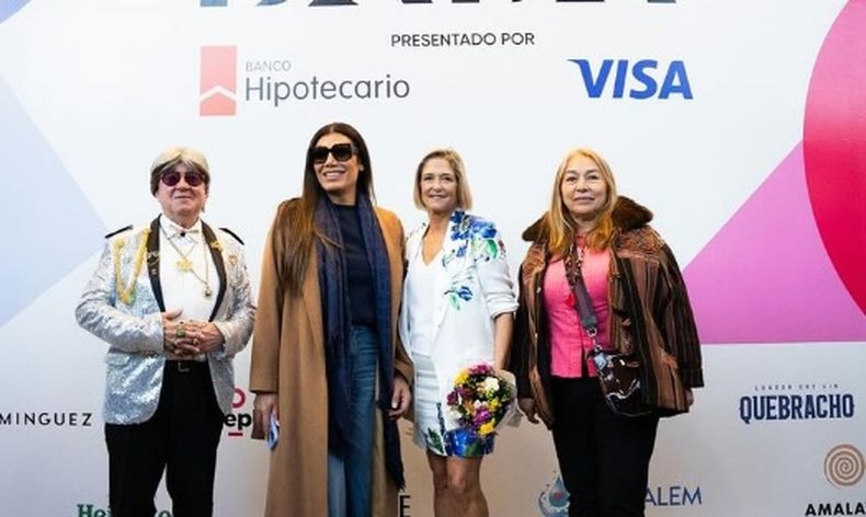 Flor de la V estuvo en la jornada inaugural.