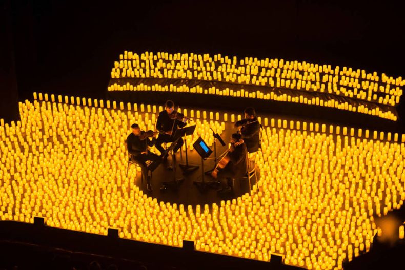 El Concierto Candlelight llega a Pilar el 7 de agosto.
