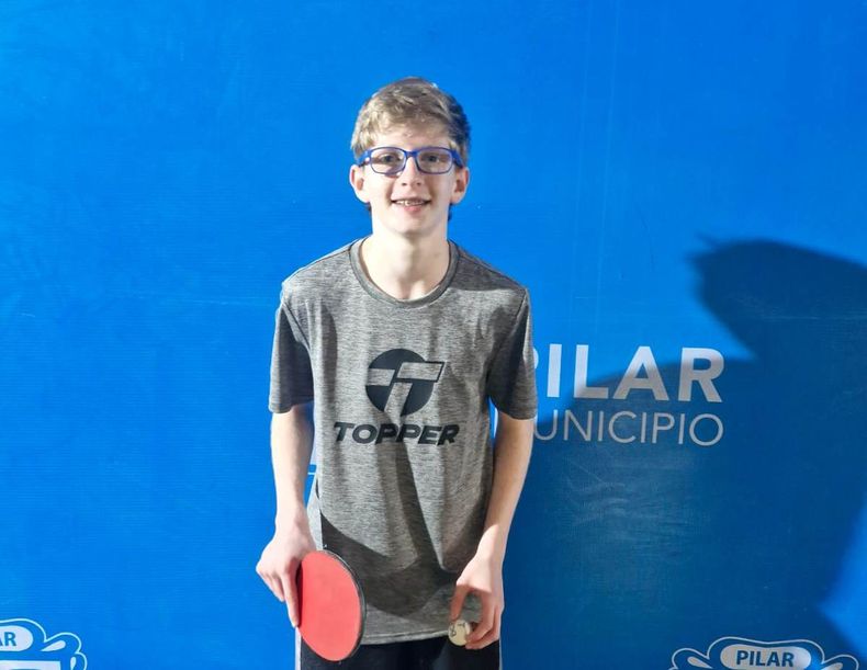 tenis de mesa, sub 14 facundo di giorno