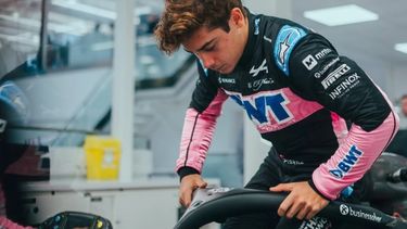 CUENTA REGRESIVA. Franco está a horas de subirse al A525 de Alpine.