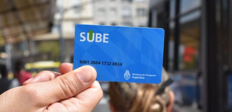El saldo negativo establecido en la tarjeta SUBE es de -$1200, monto que cubre aproximadamente el costo de dos boletos mínimos.