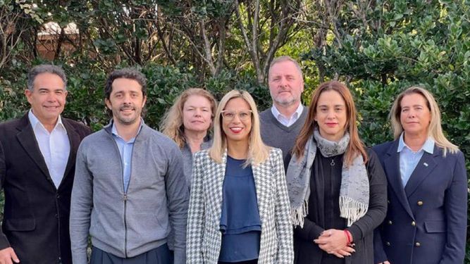 CANDIDATOS. Cáceres retoma la actividad tras dar a luz. &nbsp;