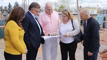 AÑO 2017. Ducoté en el barrio Monterrey, donde debían realizarse las obras de mejoras para los vecinos. .