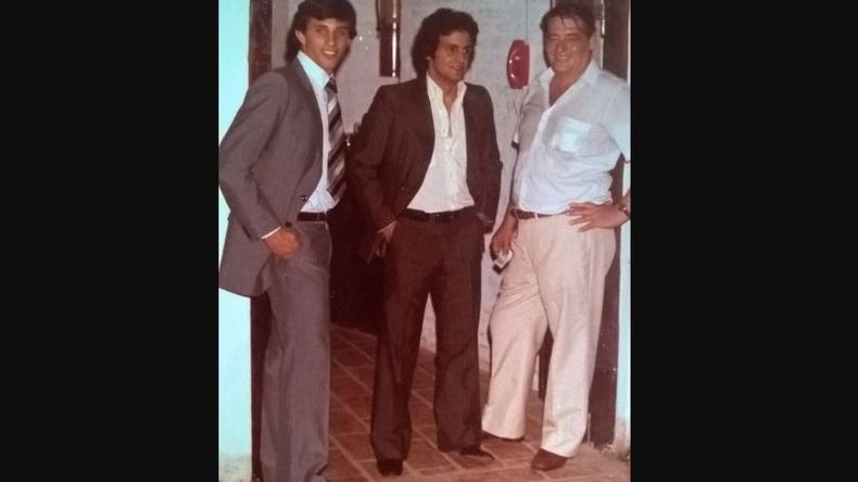 Sandro Messoracca, Julio Maffía y Choche Manfredi (foto Nicolás Heredero / Pilar en el Recuerdo)..
