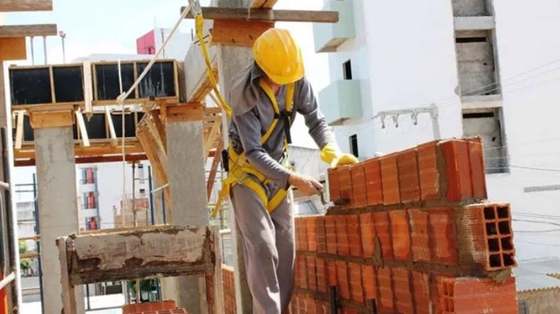 CRECIMIENTO. La construcción explica buena parte del aumento del empleo..