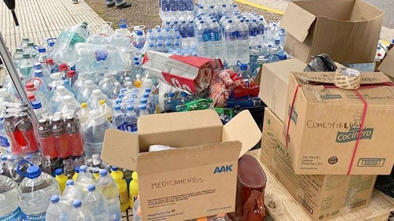 DONACIONES. Hay varios puntos de Pilar para hacer llegar el aporte..