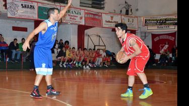 Pablo Díaz, en acción..