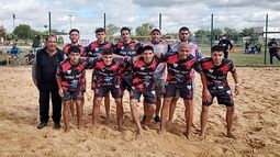 VICTORIA. El equipo masculino de Zelaya, que ganó en Lanús..