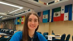 TABLERO. Candela Francisco es la actual bicampeona de las Américas.