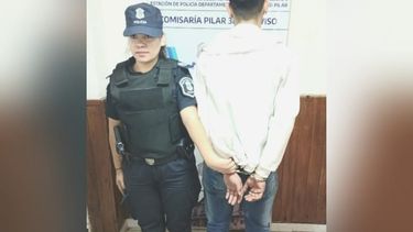 El aprehendido tiene 25 años y tenía prohibido acercarse al domicilio de su madre.&nbsp;