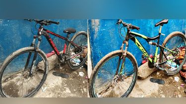 Durante el allanamiento se recuperaron dos bicicletas robadas.&nbsp;
