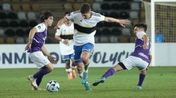 Román Rodríguez es figura de Boca Juniors en la Copa.