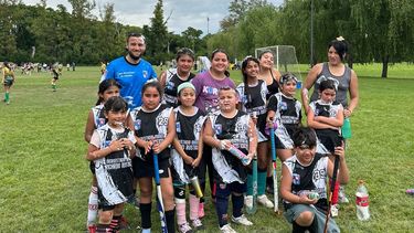Uno de los equipos que se coronó campeón de la Liga Municipal de Hockey. Uno de los equipos que se coronó campeón de la Liga Municipal de Hockey.