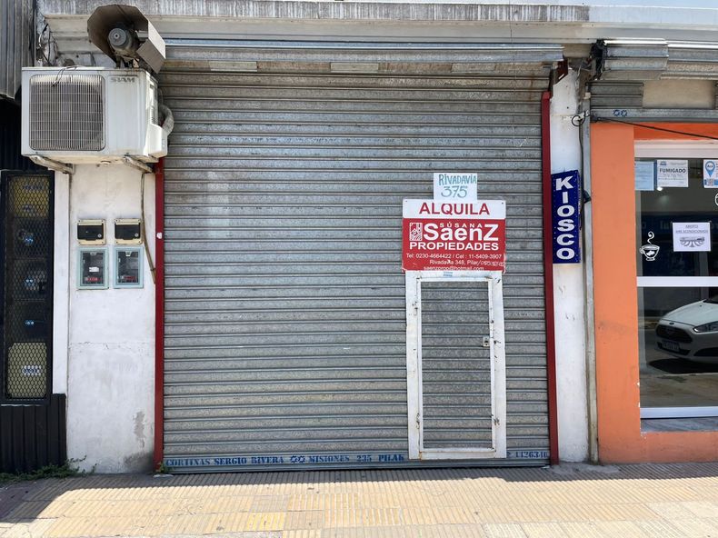 Los locales cerrados en Pilar preocupan a SCIPA.