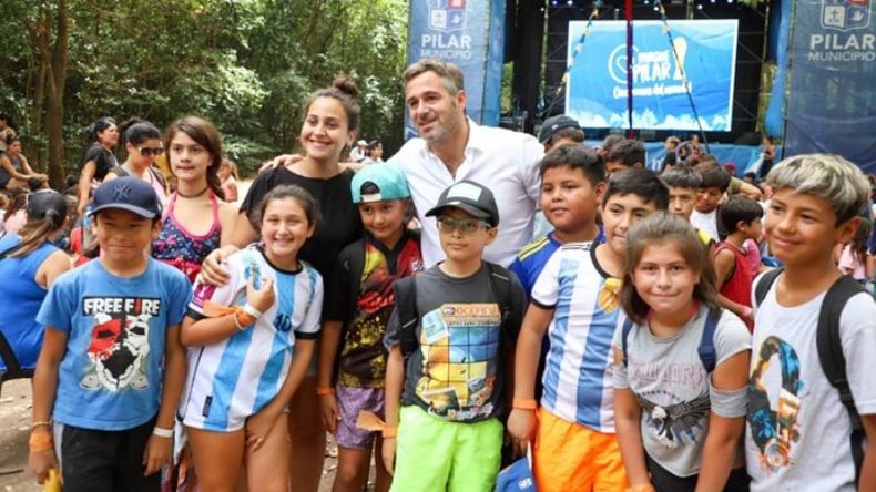 MUNDIAL. Con la temática “Campeones del Mundo” el parque tiene juegos para todos..