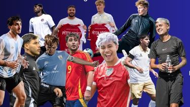 Influencers jugarán al fútbol en Pilar.