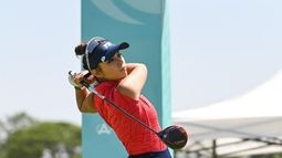 PROTAGONISTA. Agustina Gómez Cisterna suma 74 golpes en Bogotá.