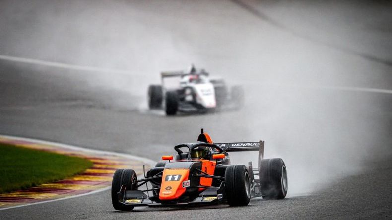 COMPLICADO. Colapinto no logró tener la mejor puesta a punto en la Carrera 2..