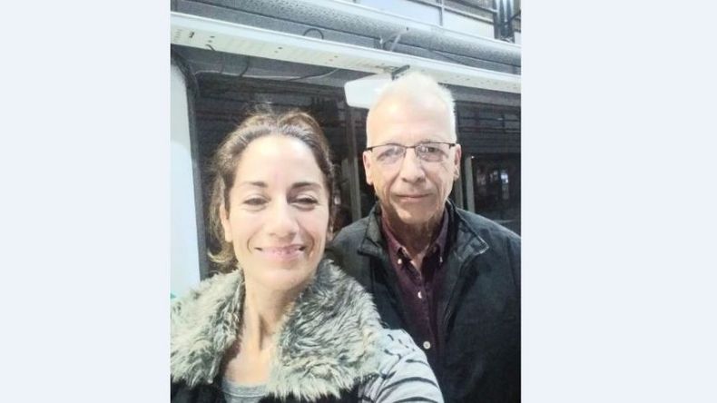 La cantante y conductora Muriel Lanfranco se encontró con Gerardo Romano, quien retornó a sus días de popularidad a interpretar a Antín, el particular director carcelario de El marginal..