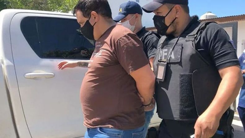 EN ZELAYA. Fresneda, el día en que fue detenido. Tenía un millón en su casa..