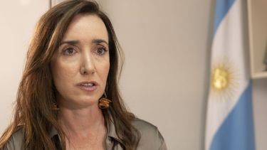 VICE. Victoria Villarruel, este martes en la USAL.