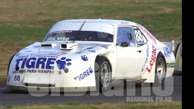 La Chevy de Satriano, con la que debutó en el TC, en 2003..