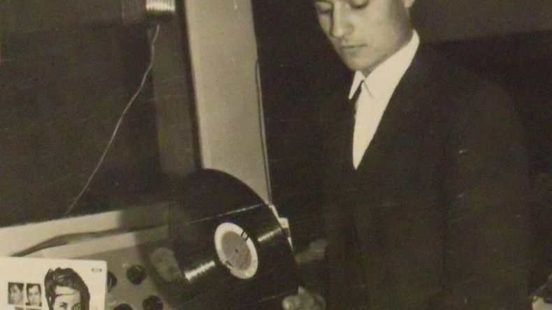 “Beto” Pinheiro como operador, en 1964..