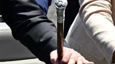 el baston presidencial de milei: un homenaje a sus perros