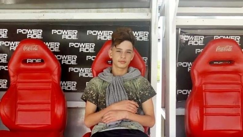 Jerónimo en el banco de suplentes del Monumental, el estadio de River Plate..