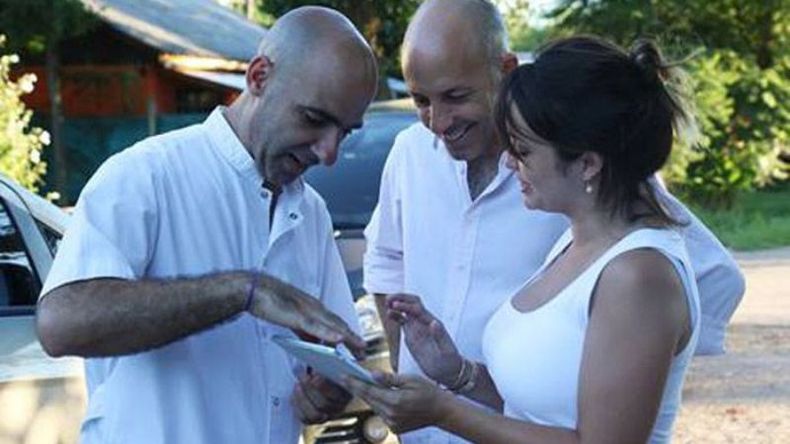 RECORRIDA. Ducoté junto a Kambourian, en Zelaya..