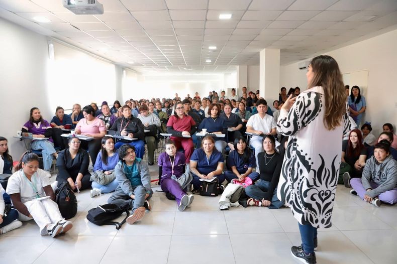 CARRERAS. Los estudiantes de Ciencias de la Salud avanzan en la cursada.