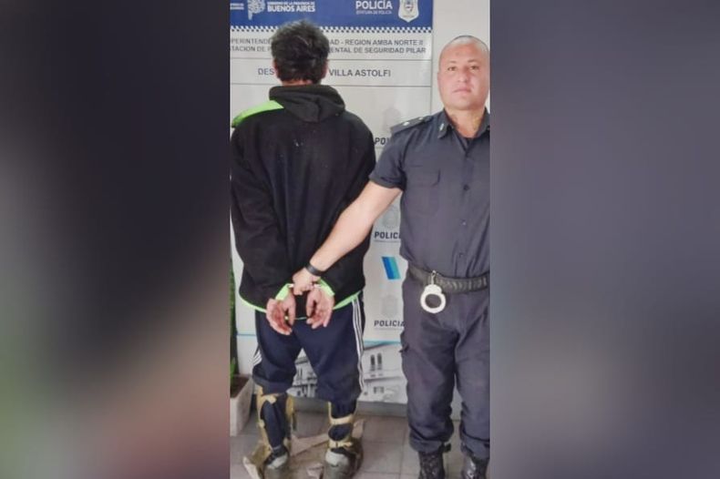 El detenido fue acusado de abuso sexual por parte de su expareja.