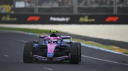 Franco Colapinto sobre la pista de Suzuka. Franco Colapinto sobre la pista de Suzuka.