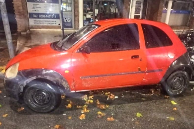 El Ford Ka había sido robado en Garín.