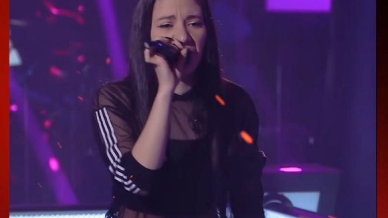 Sabrina Carbonel fue eliminada anoche de La Voz..