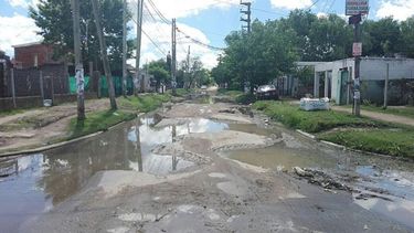 O’HIGGINS AL 1400. Así está la calle. El Municipio la repara..