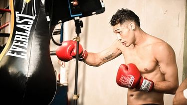 ENTRENAMIENTO. Peralta sigue su preparación por el título mundial plata.