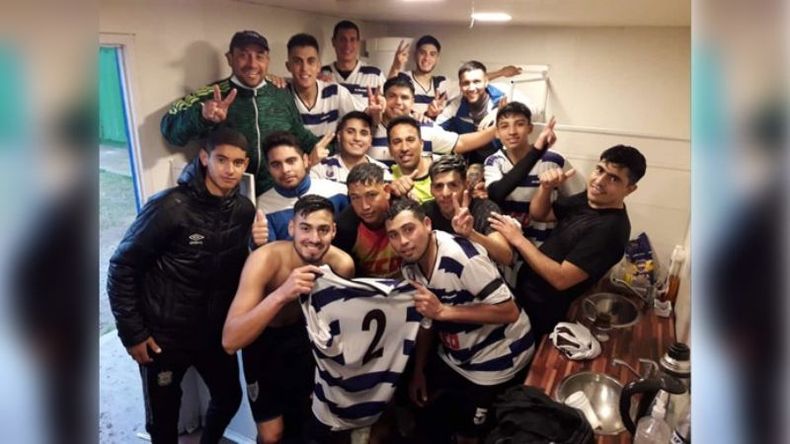 El festejo de Flecha Azul..