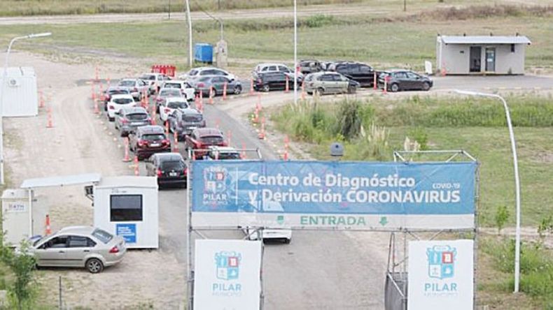 HISOPADOS. Pilar superó los 83 mil casos totales desde el inicio de la pandemia..
