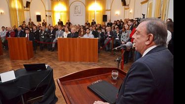 En Pilar se realizó un simulacro de juicio por jurados..